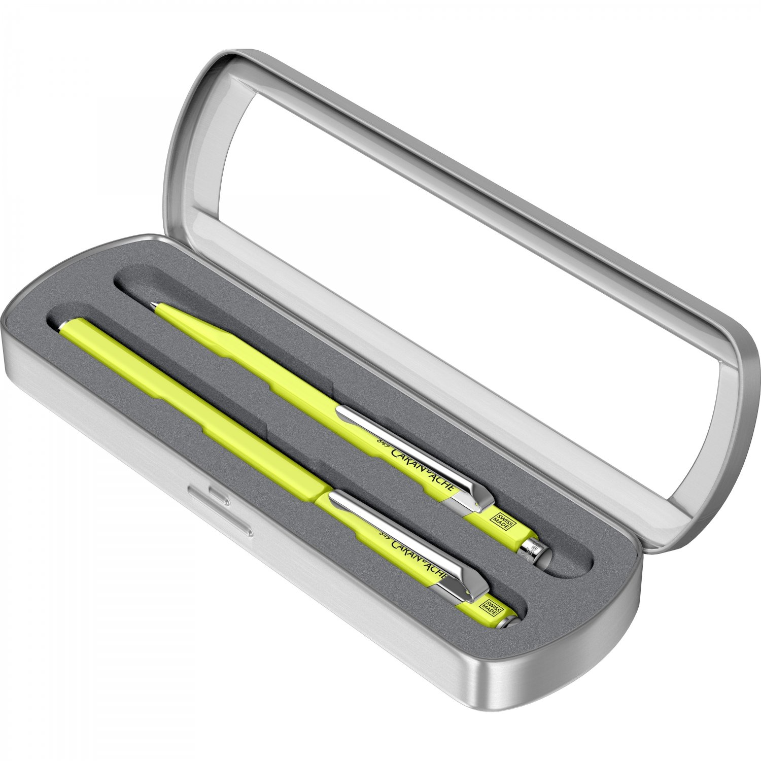 Imagine Produs Set Stilou + Pix Caran dAche 849 Fluo Line Yellow CT