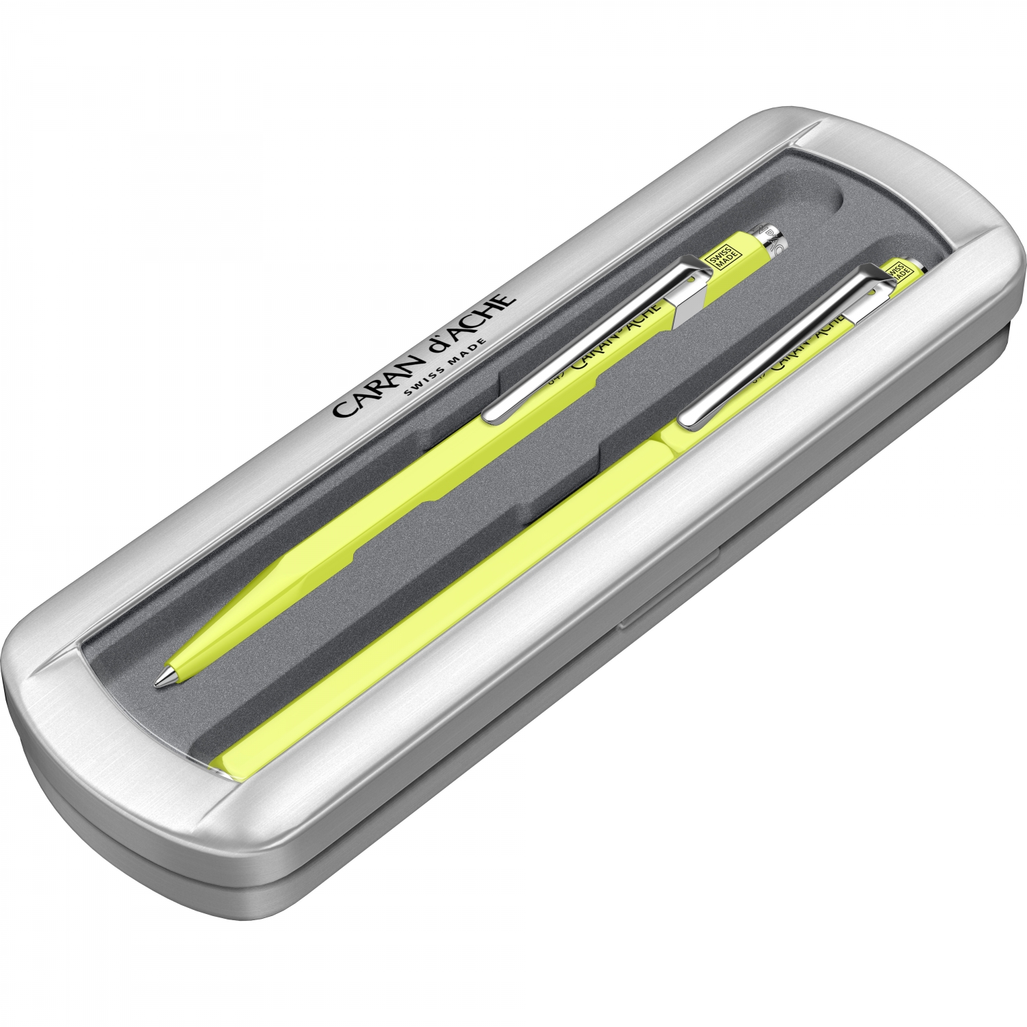 Imagine Produs Set Stilou + Pix Caran dAche 849 Fluo Line Yellow CT