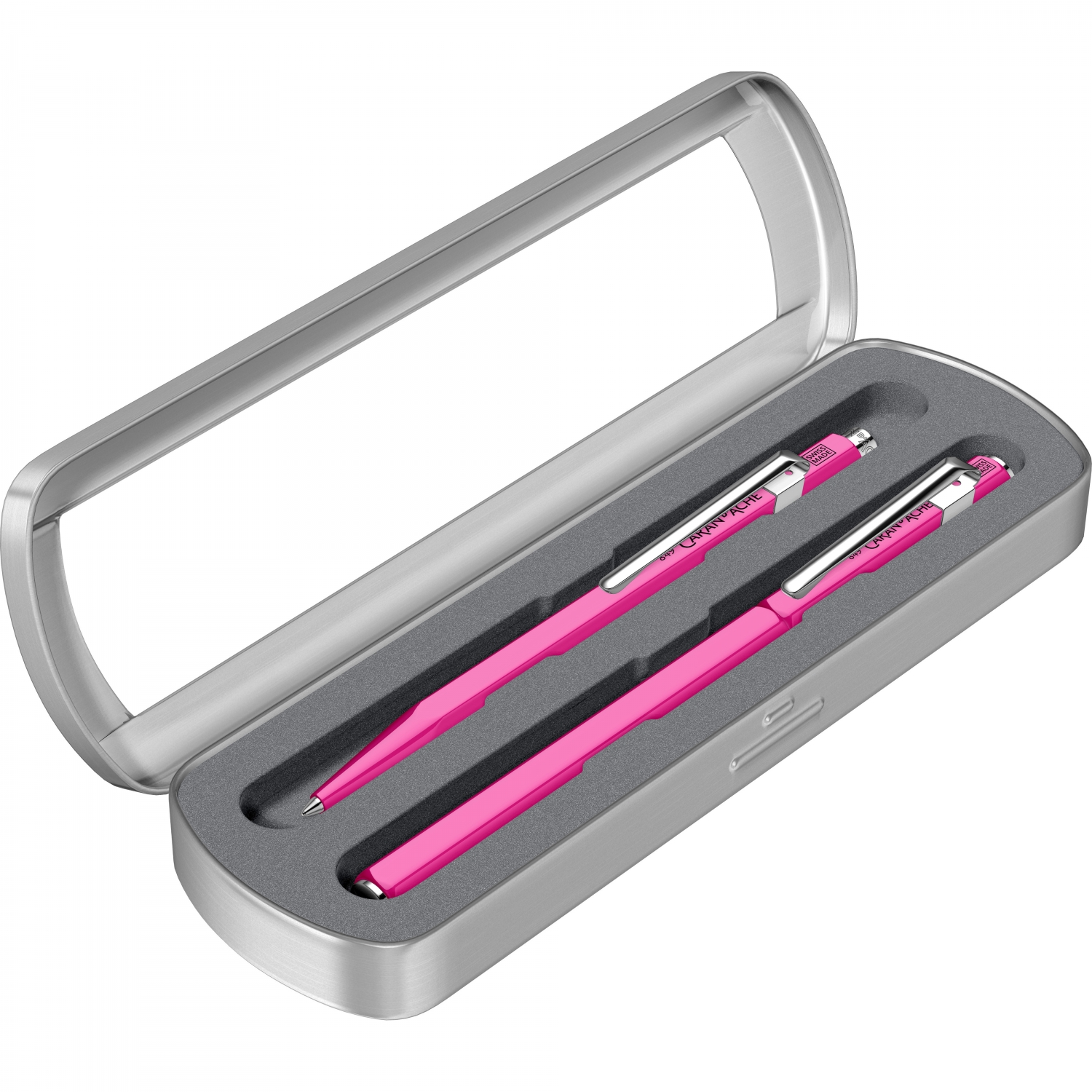 Imagine Produs Set Stilou + Pix Caran dAche 849 Fluo Line Pink CT