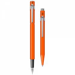 Set Stilou + Pix Caran dAche 849 Fluo Line Orange CT
