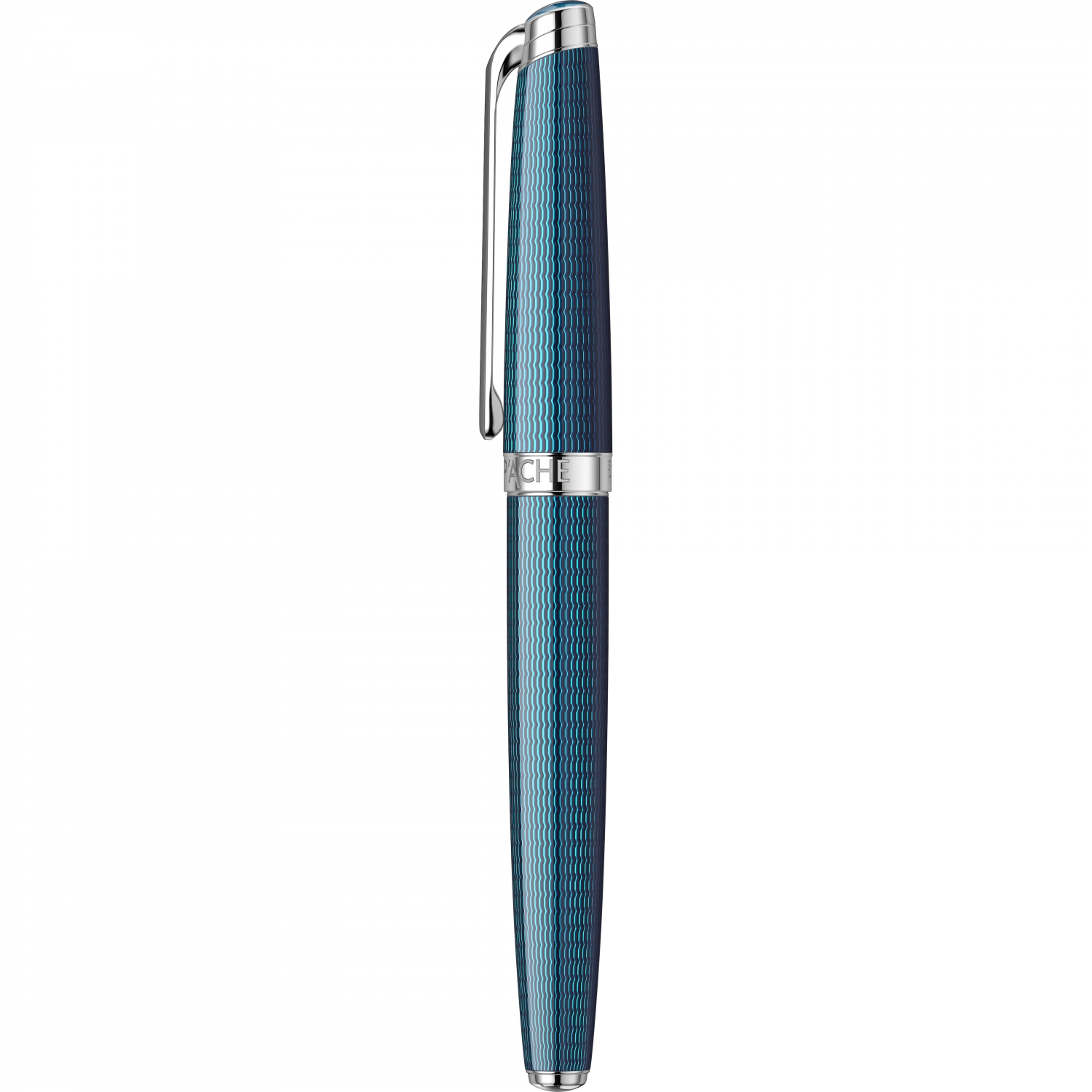 Imagine Produs Stilou 18k Nib + Etui Caran dAche Leman Grand Bleu SRT