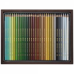 Set 120 Creioane Colorate Carandache Supracolor Aquarelle Pencil Wood Case