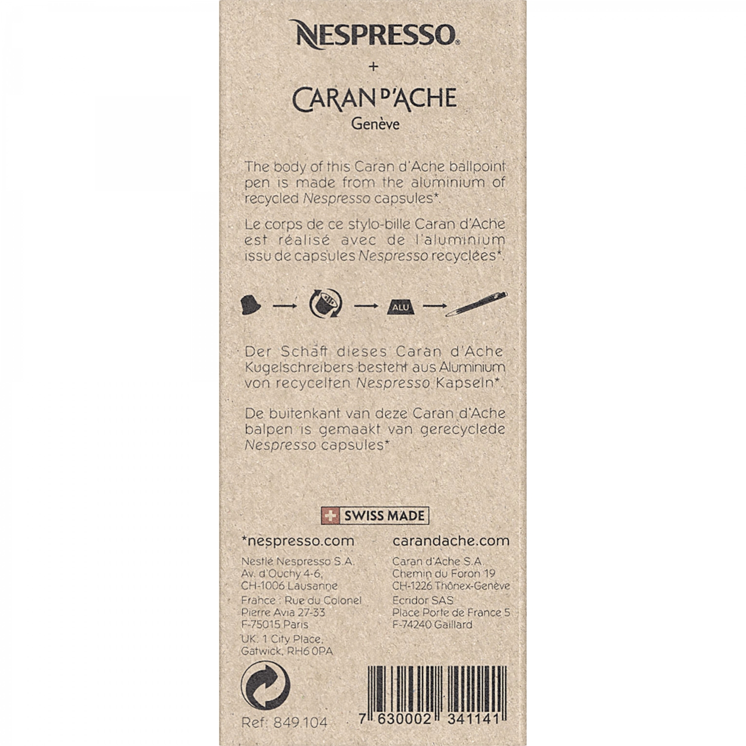 Imagine Produs Pix Caran dAche 849 LE Nespresso Purple CT