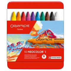 Set 10 Creioane Pastel Carandache Neocolor I