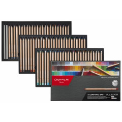 Set 76 Creioane Colorate Carandache Luminance 6901 Pencil