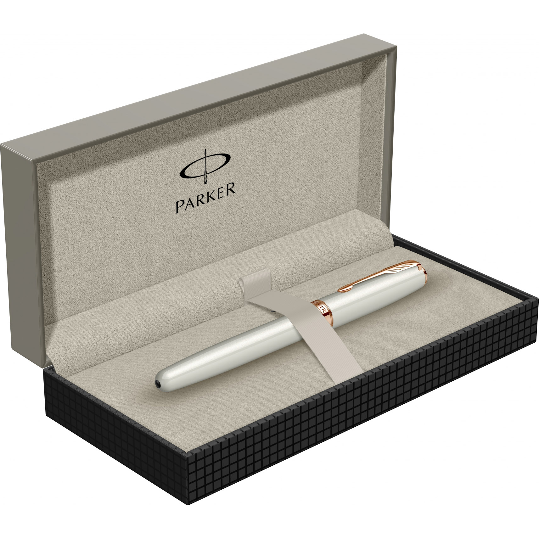 Imagine Produs Stilou 18k Nib Parker Sonnet Premium Feminine Pearl PGT