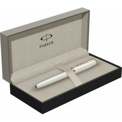 Stilou 18k Nib Parker Sonnet Premium Feminine Pearl PGT