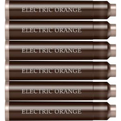 Set 6 Cartuse Standard Size International Caran dAche Chromatics Electric Orange