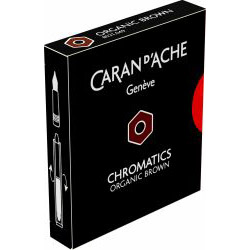 Set 6 Cartuse Standard Size International Caran dAche Chromatics Organic Brown