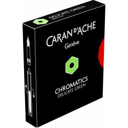 Set 6 Cartuse Standard Size International Caran dAche Chromatics Delicate Green