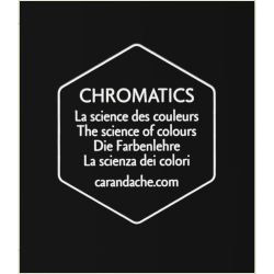 Set 6 Cartuse Standard Size International Caran dAche Chromatics Cosmic Black