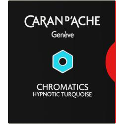 Set 6 Cartuse Standard Size Proprietar Caran dAche Chromatics Hypnotic Turqoise