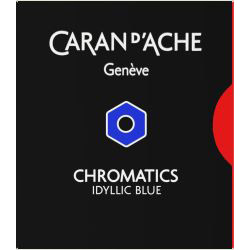 Set 6 Cartuse Standard Size Proprietar Caran dAche Chromatics Idylic Blue