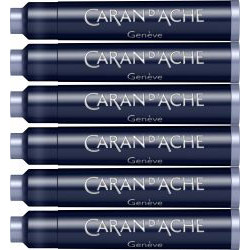 Set 6 Cartuse Standard Size International Caran dAche Chromatics Idylic Blue