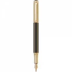 Stilou 18k Nib Caran dAche Varius China Black GT