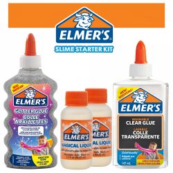 Set Elmers starter slime silver