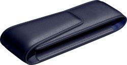 Etui Piele Parker Elitte Dark Blue - 2 piese