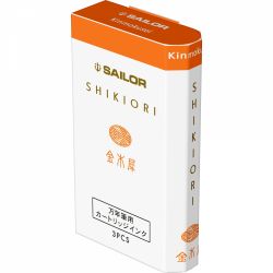 Set 3 Cartuse Standard Size Proprietar Sailor Shikiori Fall Kinmokusei Orange