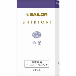 Set 3 Cartuse Standard Size Proprietar Sailor Shikiori Spring Nioisumire Purple