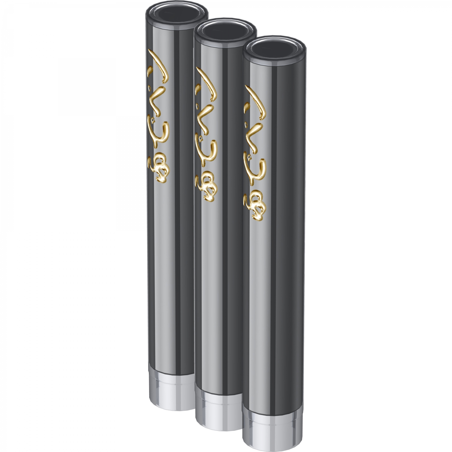 Imagine Produs Set 3 Cartuse Standard Size Proprietar Sailor Brushpen Black 