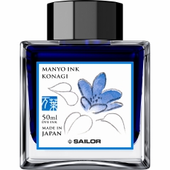 Calimara 50 ml Sailor Manyo Konagi Blue