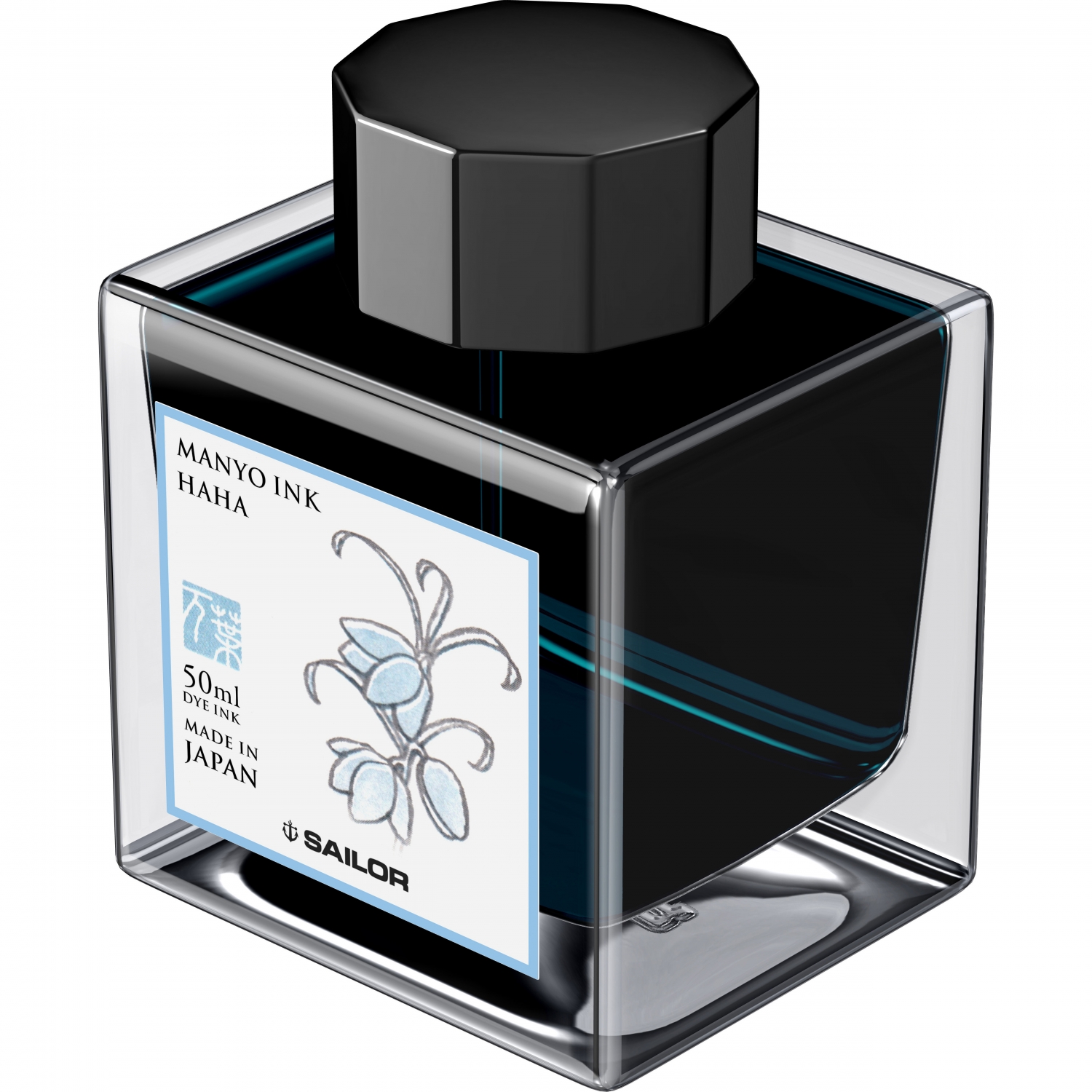 Imagine Produs Calimara Cerneala 50 ml Sailor Manyo Haha Turquoise