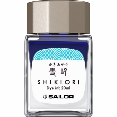 Calimara 20 ml Sailor Shikiori Winter Yukiakari Blue