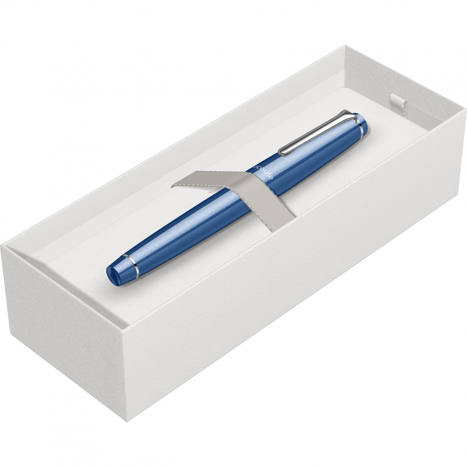 Imagine Produs Stilou Sailor Lecoule Power Stone Lapis Lazuli Blue CT 0.4 MF Nib