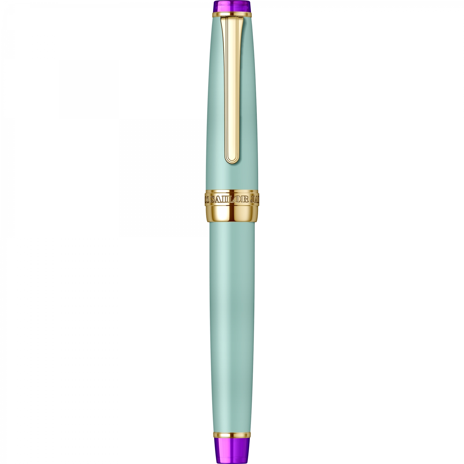 Imagine Produs Stilou Slim Size 21k Nib Sailor Professional Gear Sound Of Rain Spring Rain GT 0.4 MF Nib