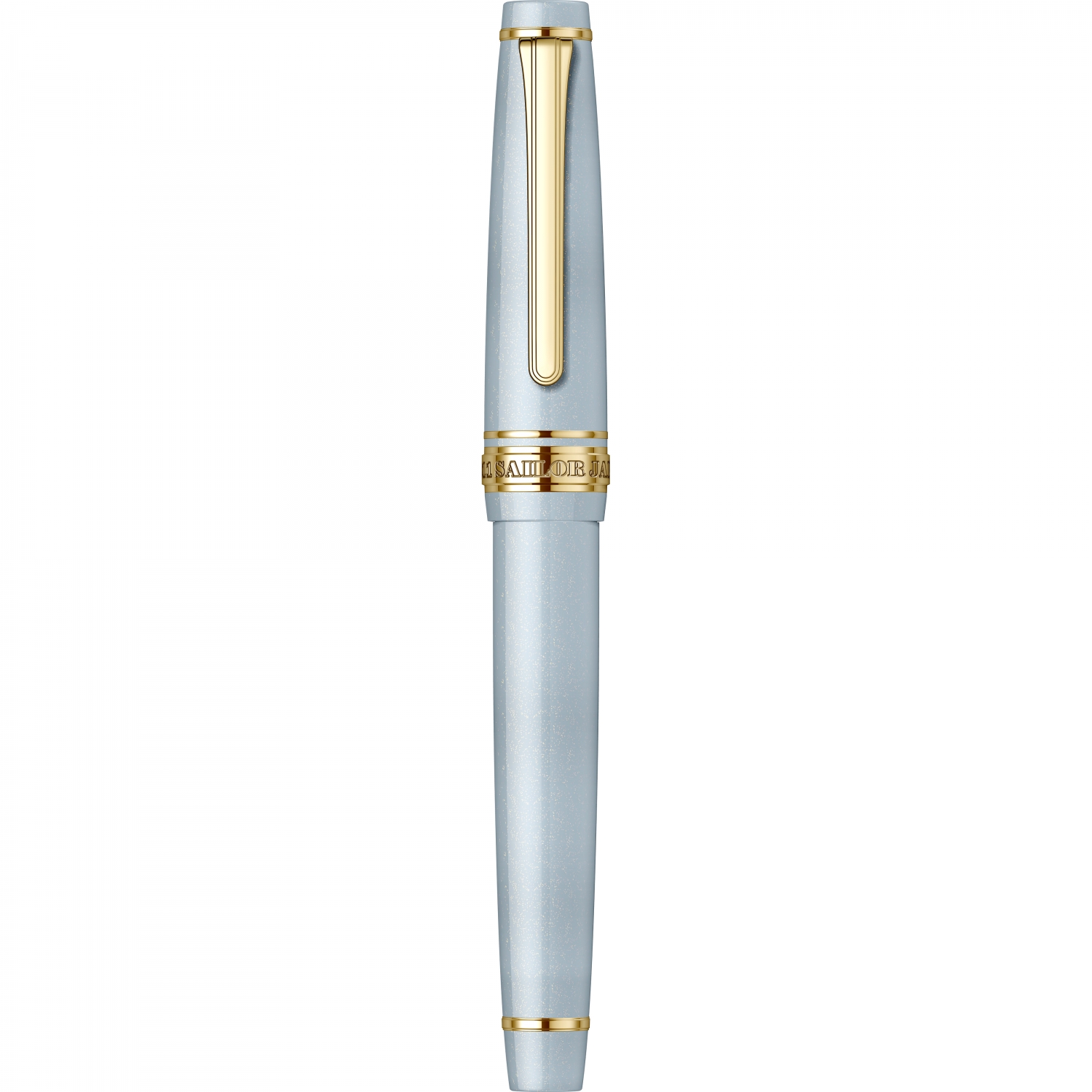 Imagine Produs Stilou Slim Size 14k Nib Sailor Professional Gear Japanese Fairy Tale Grateful Crane Blue GT 0.4 MF Nib