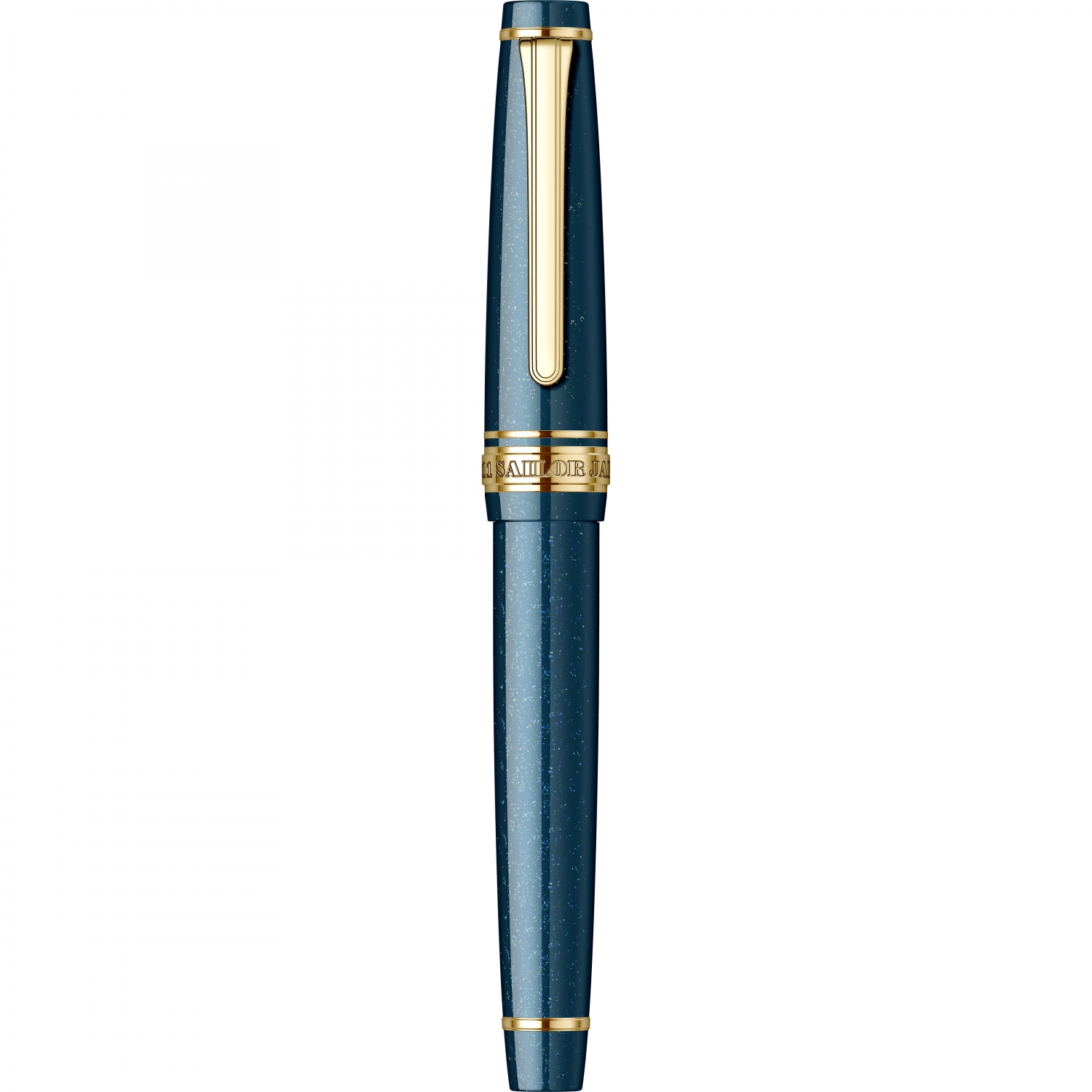 Imagine Produs Stilou Slim Size 14k Nib Sailor Professional Gear Japanese Fairy Tale Vega Dark Blue GT 0.4 MF Nib