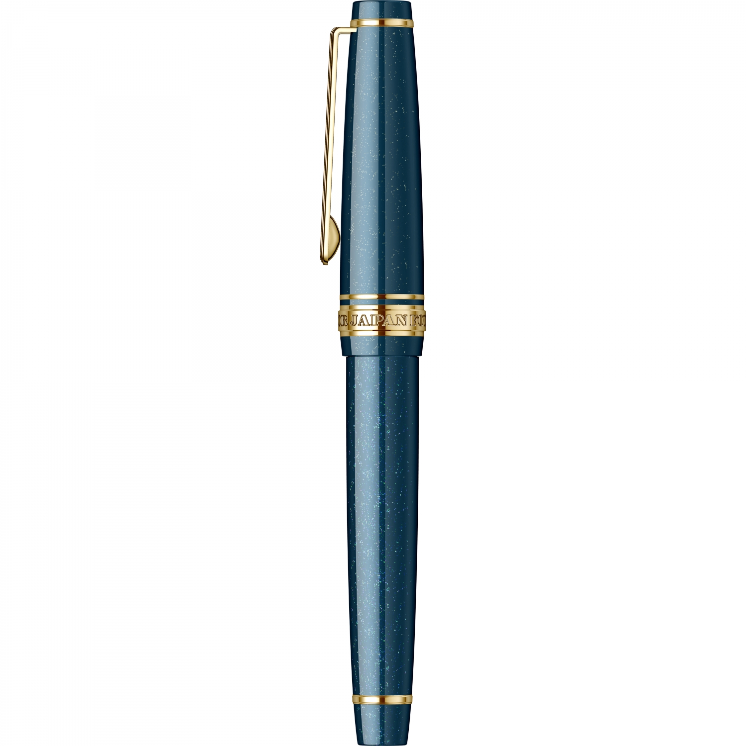 Imagine Produs Stilou Slim Size 14k Nib Sailor Professional Gear Japanese Fairy Tale Vega Dark Blue GT 0.4 MF Nib