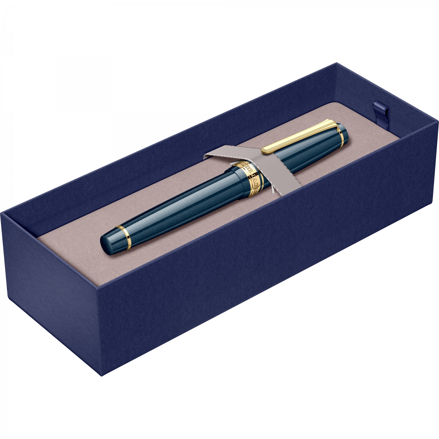 Imagine Produs Stilou Slim Size 14k Nib Sailor Professional Gear Japanese Fairy Tale Vega Dark Blue GT 0.4 MF Nib