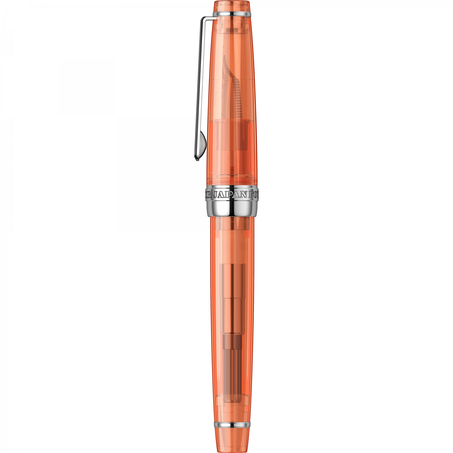 Imagine Produs Stilou Slim Size 14k Nib Sailor Professional Gear Demo Orange RHT 0.5 M Nib