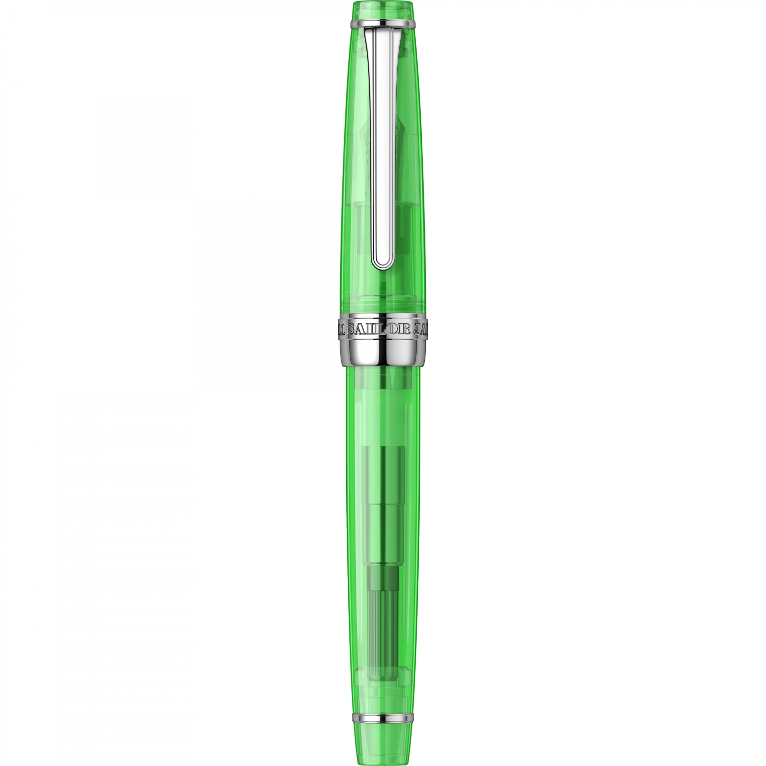Imagine Produs Stilou Slim Size 14k Nib Sailor Professional Gear Demo Green RHT 0.5 M Nib