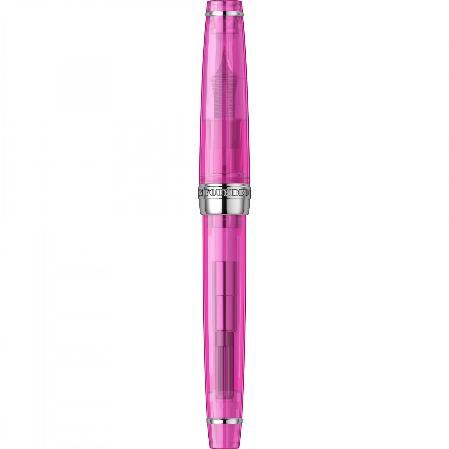 Imagine Produs Stilou Slim Size 14k Nib Sailor Professional Gear Demo Pink RHT 0.5 M Nib