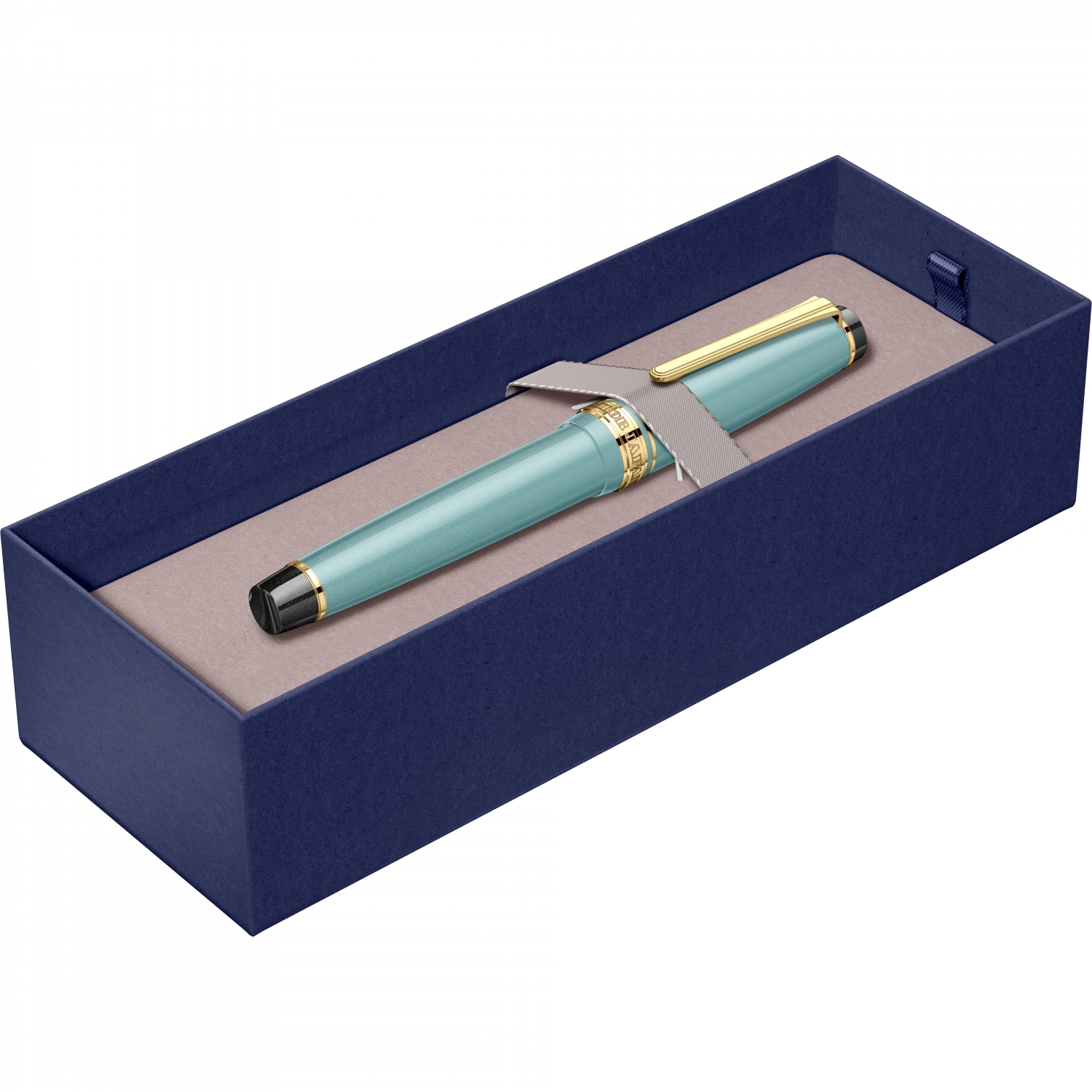 Imagine Produs Stilou Slim Size 14k Nib Sailor Professional Gear Shikiori Setsugetsu Haruzora Sky Blue GT 0.4 MF Nib