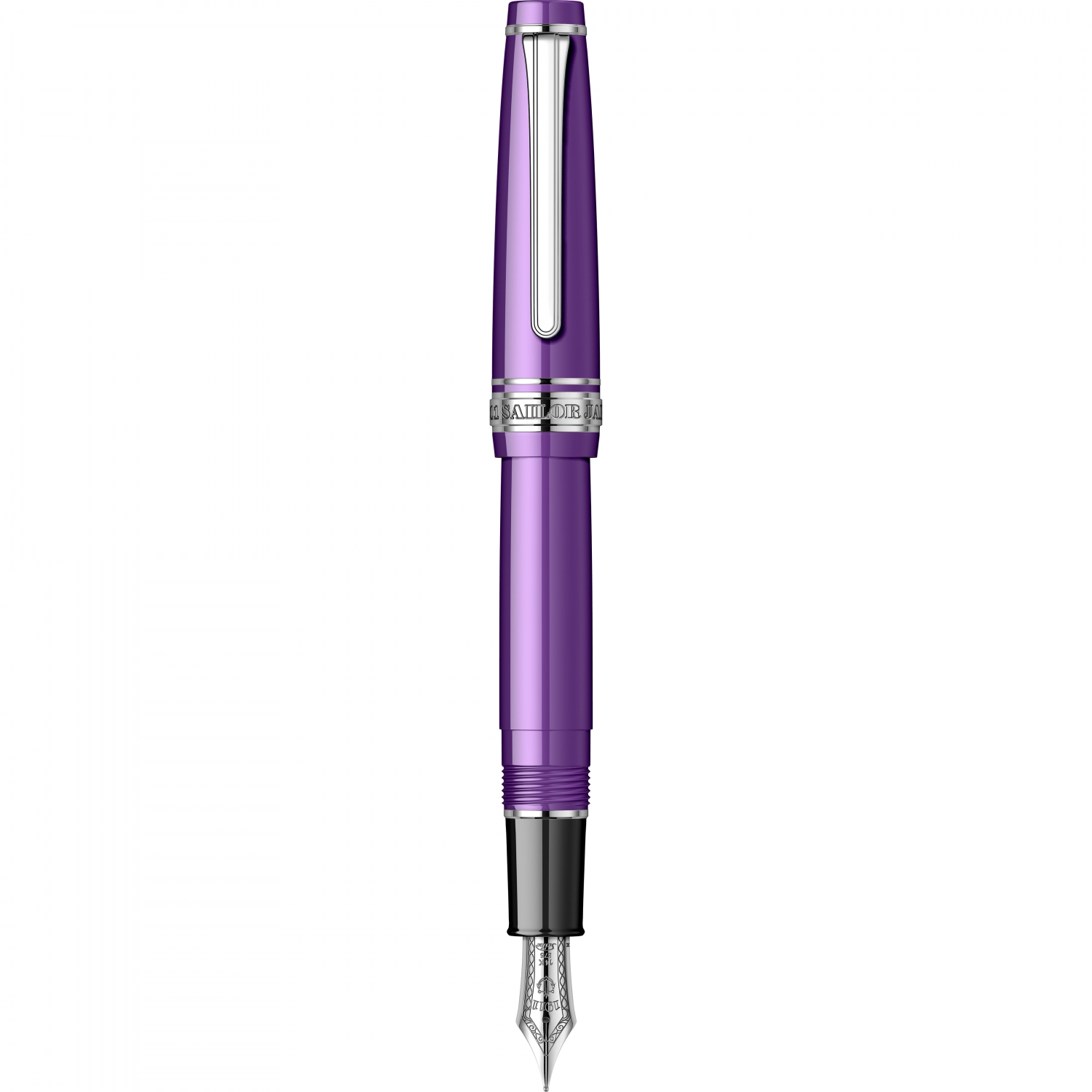 Imagine Produs Stilou Slim Size 14k Nib Sailor Professional Gear Sapporo Metallic Purple RHT 0.5 M Nib