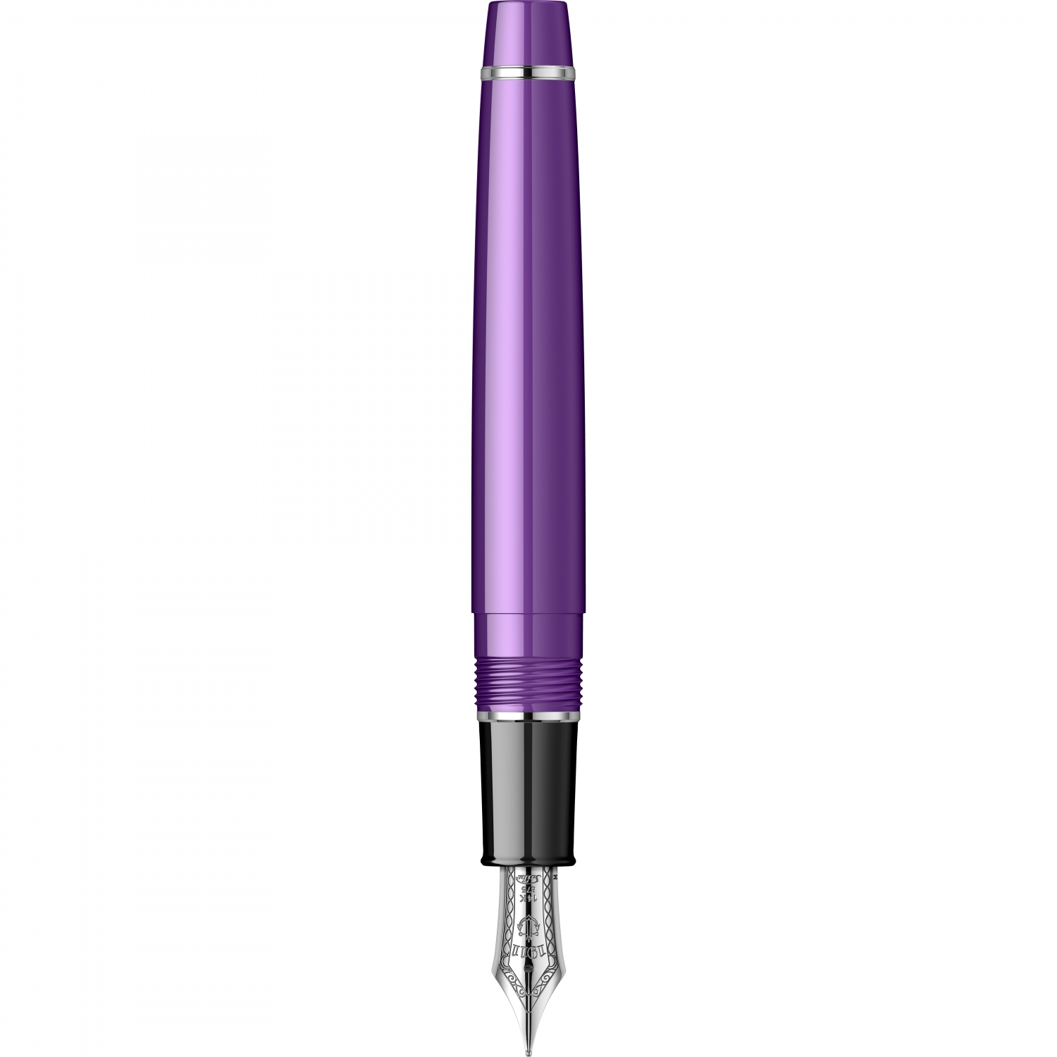Imagine Produs Stilou Slim Size 14k Nib Sailor Professional Gear Sapporo Metallic Purple RHT 0.5 M Nib
