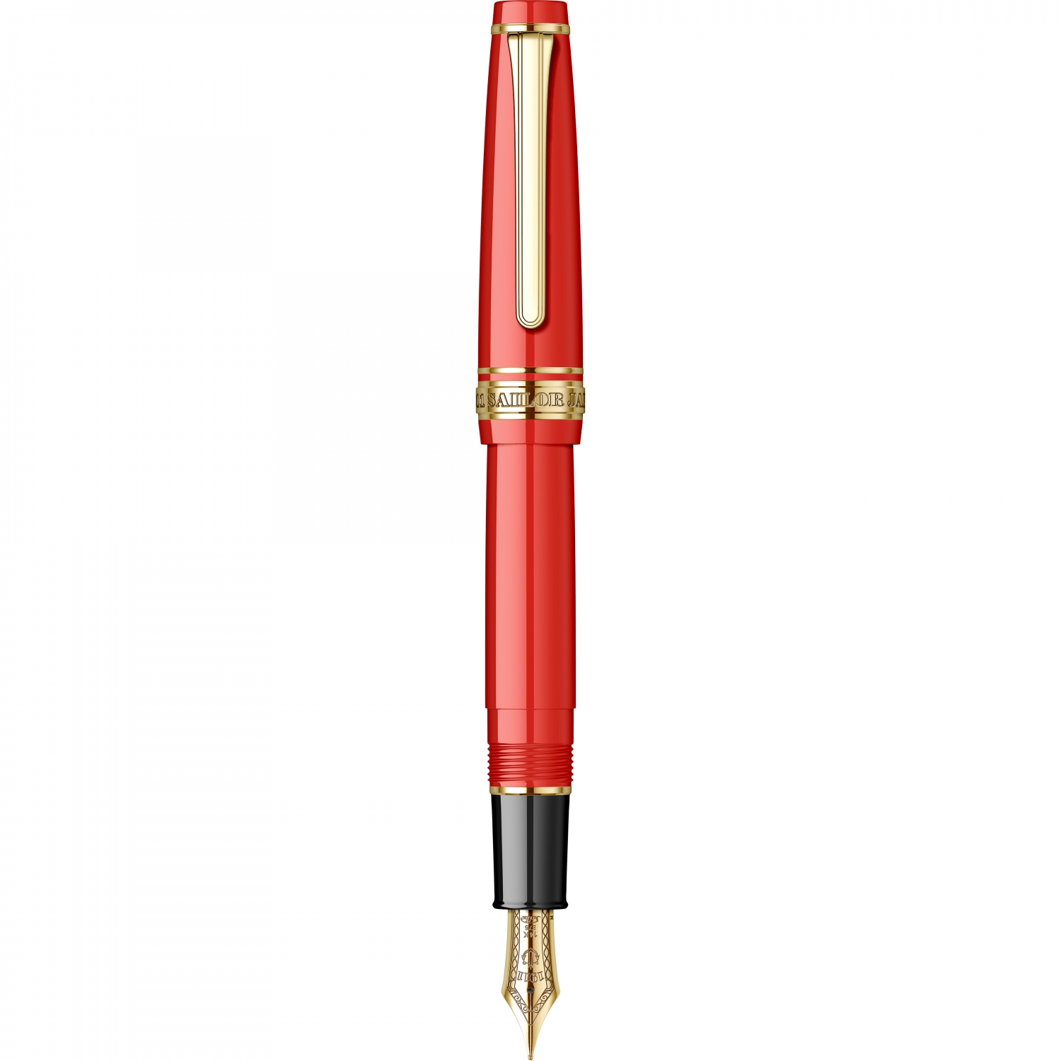 Imagine Produs Stilou Slim Size 14k Nib Sailor Professional Gear Sapporo Red GT 0.5 M Nib