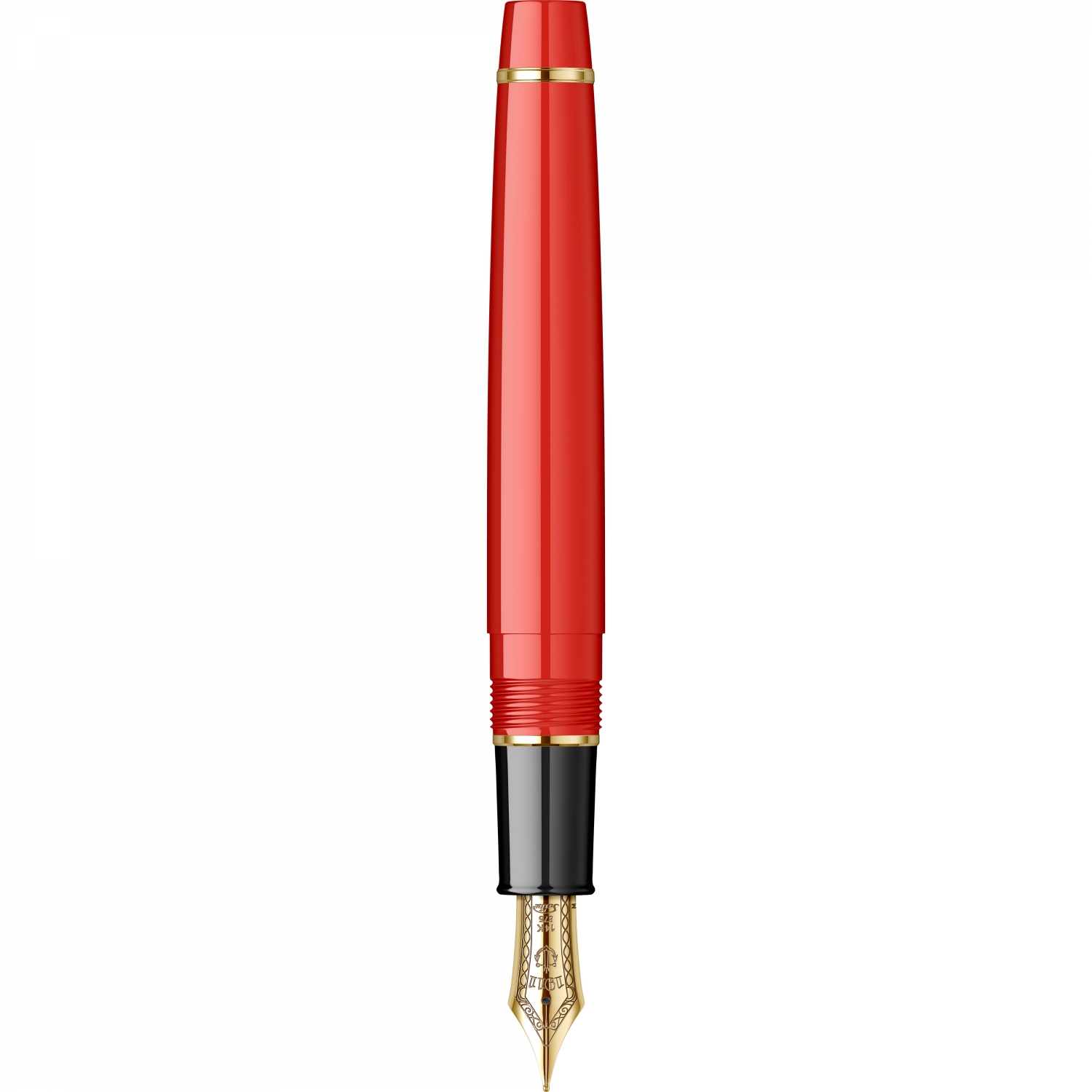 Imagine Produs Stilou Slim Size 14k Nib Sailor Professional Gear Sapporo Red GT 0.5 M Nib