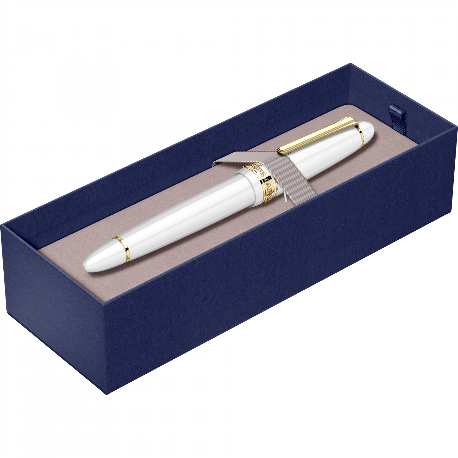 Imagine Produs Stilou Large Size 21k Nib Sailor 1911 White GT 0.5 M Nib