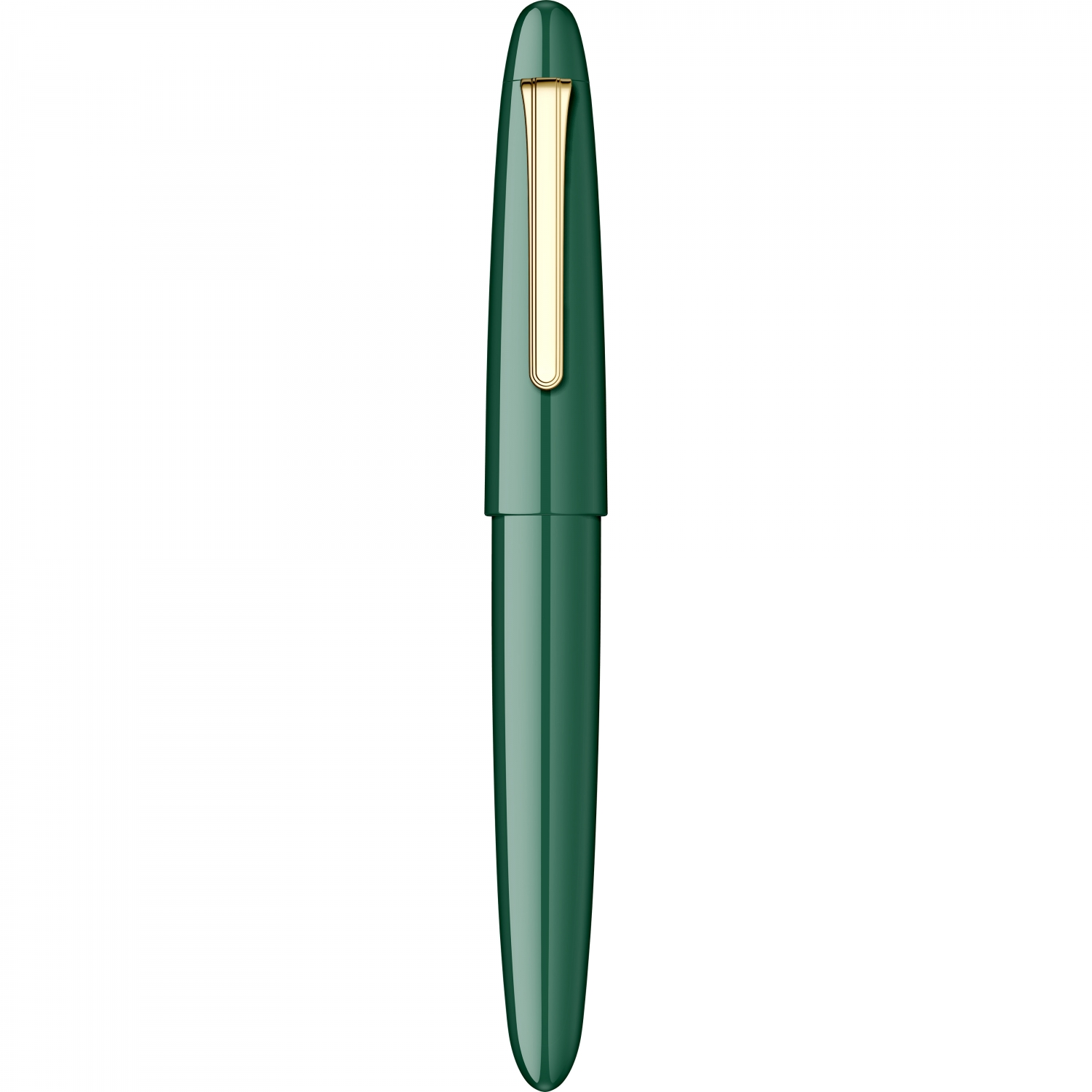 Imagine Produs Stilou King Size 21k Nib Sailor King of Pens Ringless LE Urushi Green GT 0.5 M Nib