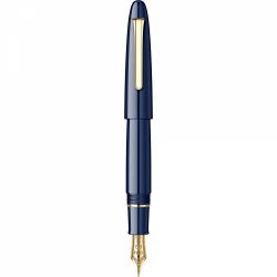 Stilou King Size 21k Nib Sailor King of Pens Ringless LE Urushi Blue GT