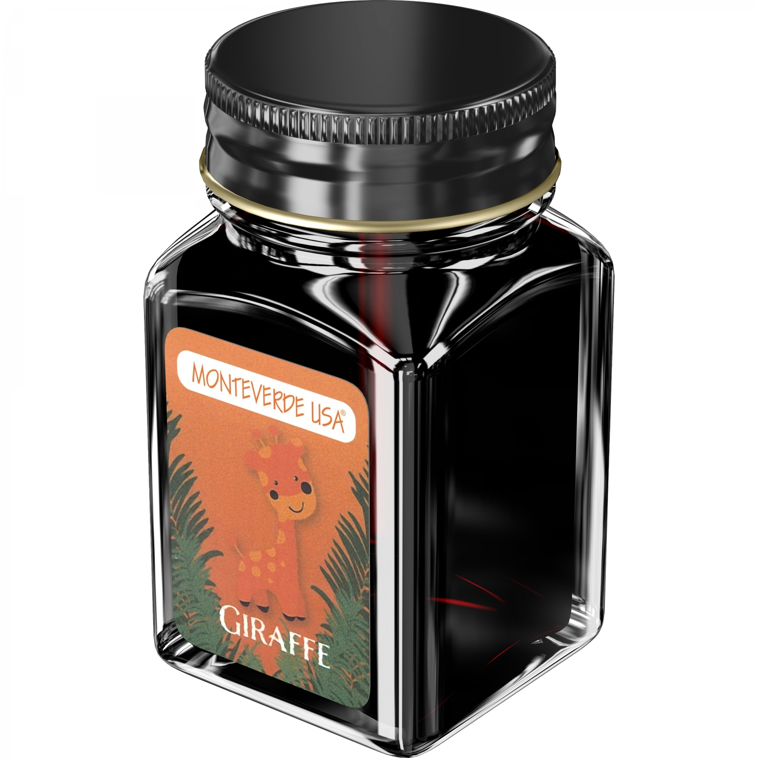 Imagine Produs Calimara Cerneala 30 ml Monteverde USA Jungle Giraffe Orange