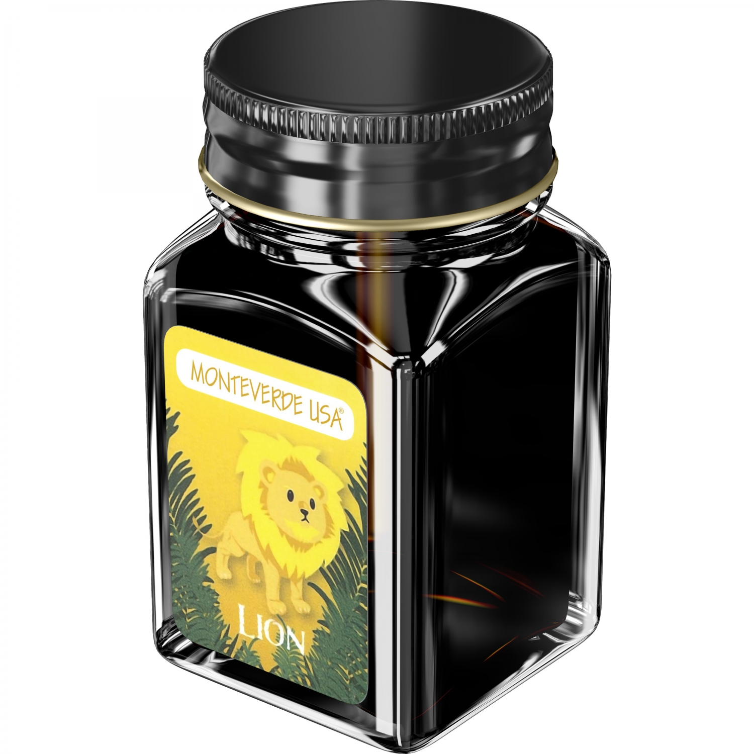 Imagine Produs Calimara Cerneala 30 ml Monteverde USA Jungle Lion Yellow