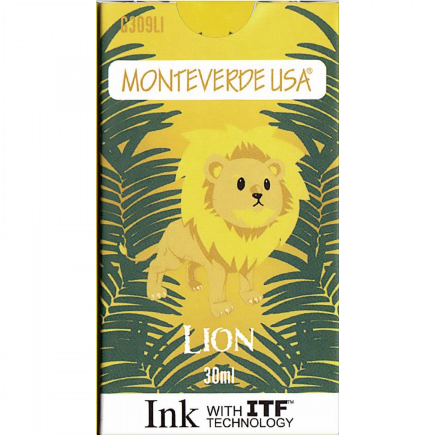 Imagine Produs Calimara Cerneala 30 ml Monteverde USA Jungle Lion Yellow