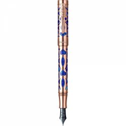 Stilou Conklin Endura Deco Crest Blue PGT