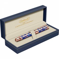 Stilou Conklin Endura Deco Crest Blue PGT