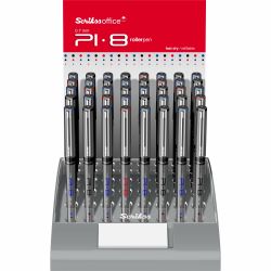 Rollerball Ink Pen 0.7 Scrikss PI-8 Red CT